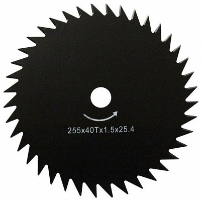 ��� ��� �������� HUTER GTD-40T 255�25.4�1.5�� 40 ������