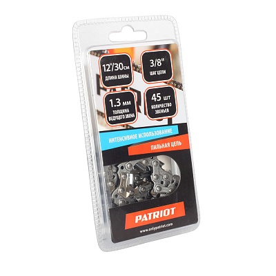 ���� PATRIOT ��� 3/8", ��� 1.3��, 45 �������  91VS