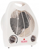 Тепловентилятор РЕСАНТА 2кВт, поддержание температуры, защита от перегрева, световая индикация